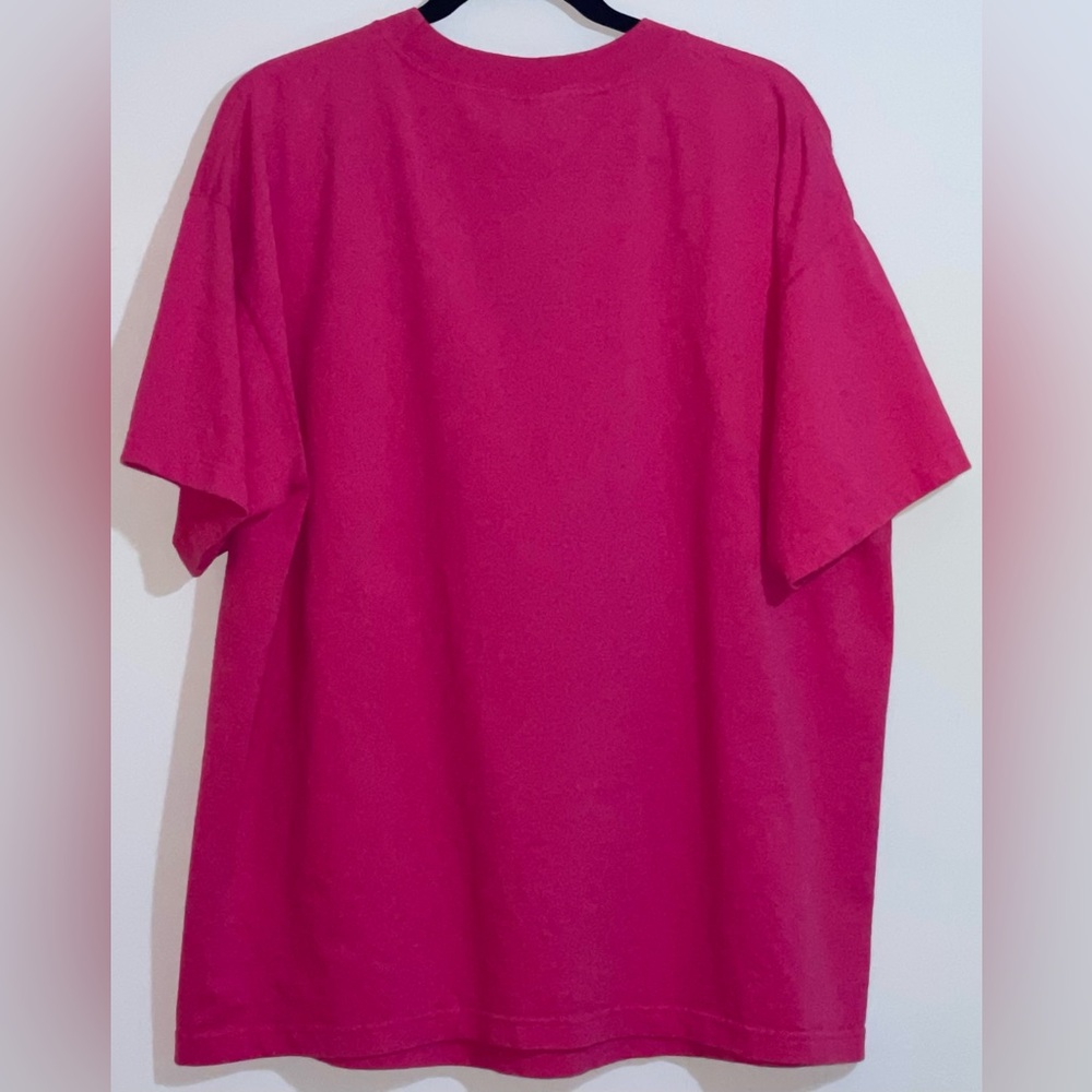 EUC Size 2X Vintage Tweety Bird Looney Tunes Fuchsia Pink Shirt 1997 Warner Bros - Picture 2 of 13